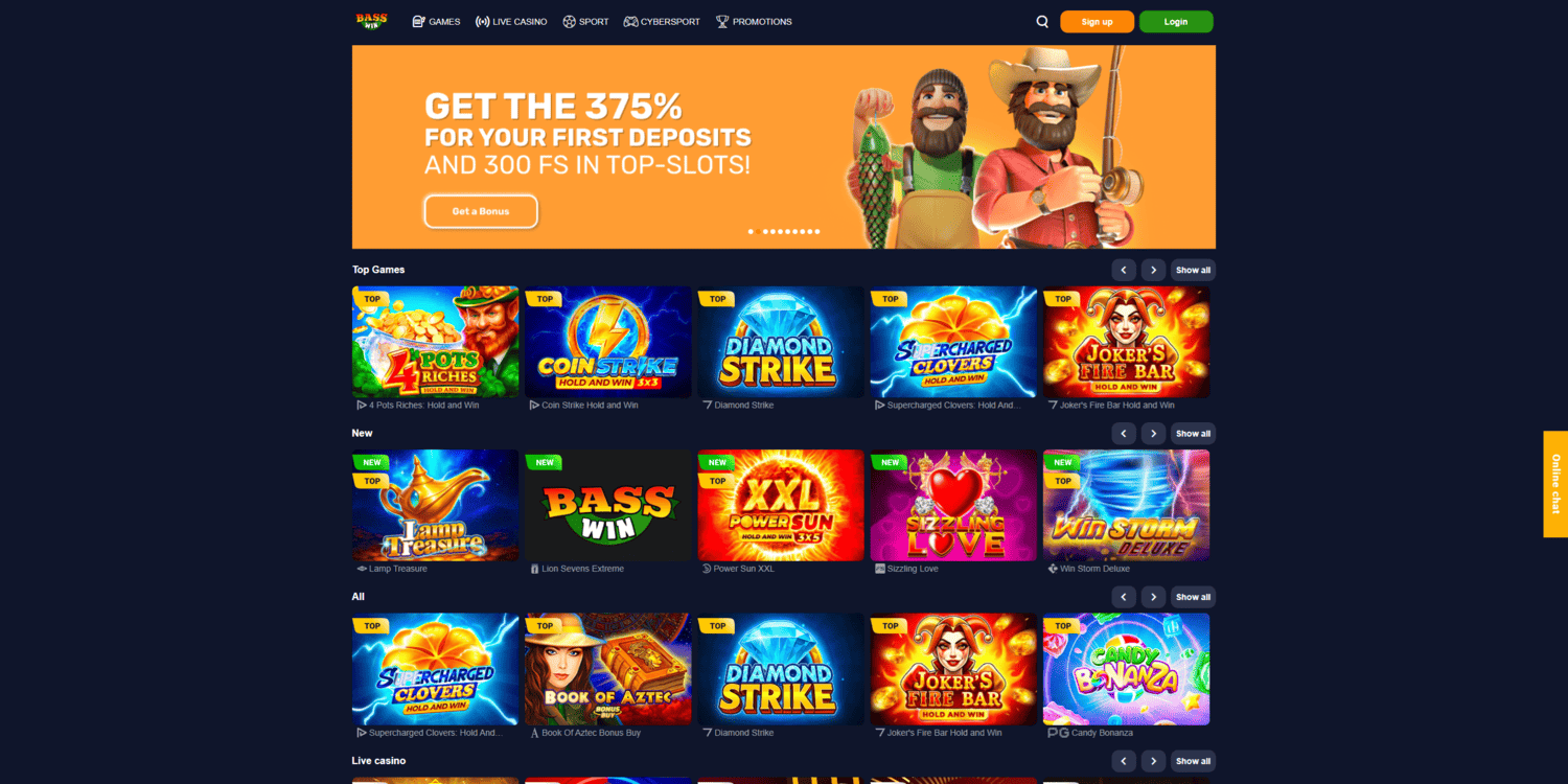 BassWin Casino UK